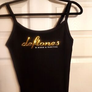 Deftones tank top ribbed b sides and rarities Around the fur deftones crop top